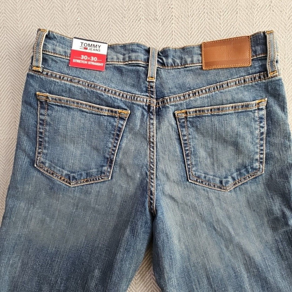 Tommy Hilfiger Jeans Women's 8 (30x30) Dark Wash Stretch Straight Style#78C1773 - Picture 12 of 16